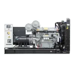 Perkins 1100KVA diesel generator model 4008TAG2A